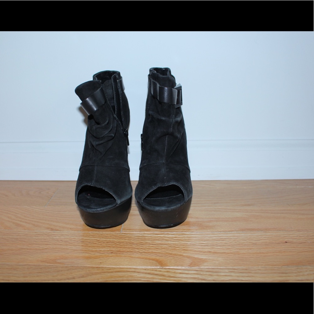 Carvela Open Toe Ankle Boots